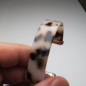 Multi Color Ivory Resin Bangle
